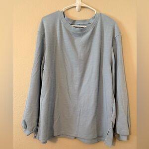 Source Unknown Light Blue Crew Neck Sweater